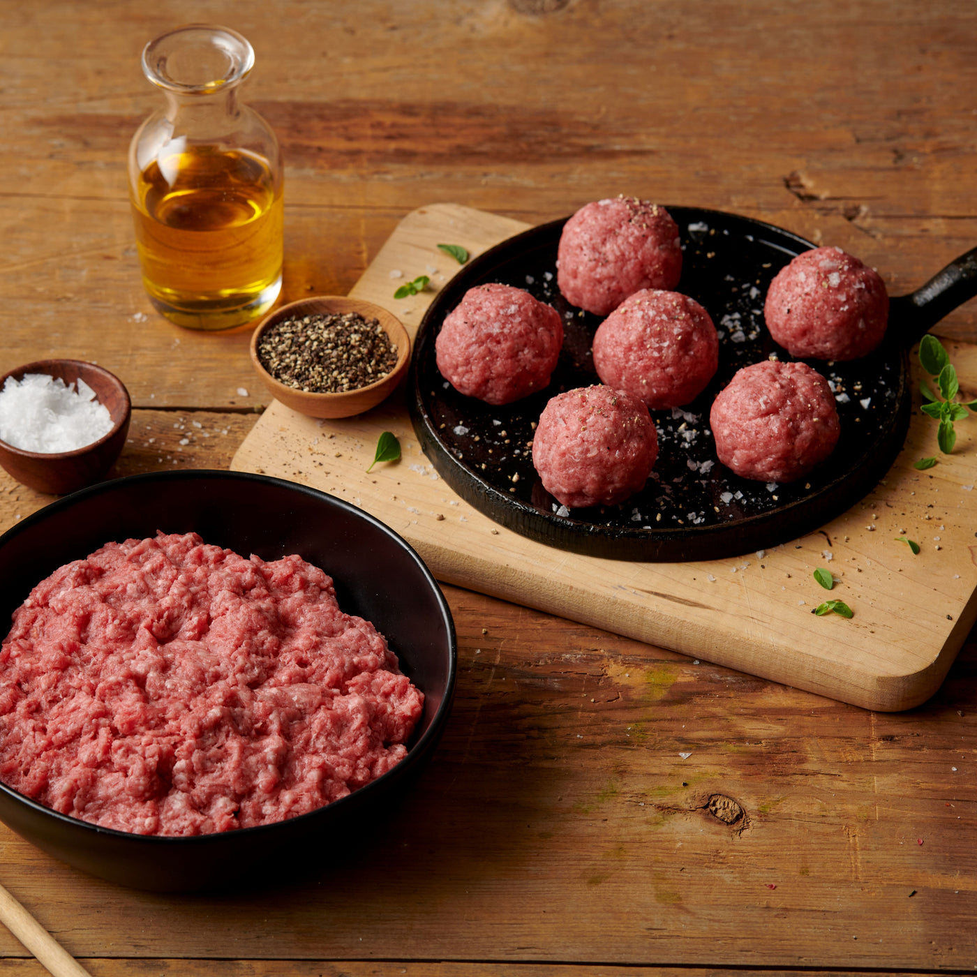 Ground Beef and Flank Steak Bundle